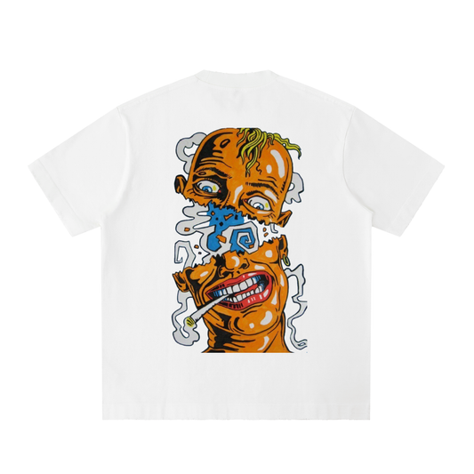 White Broken Mind Tee